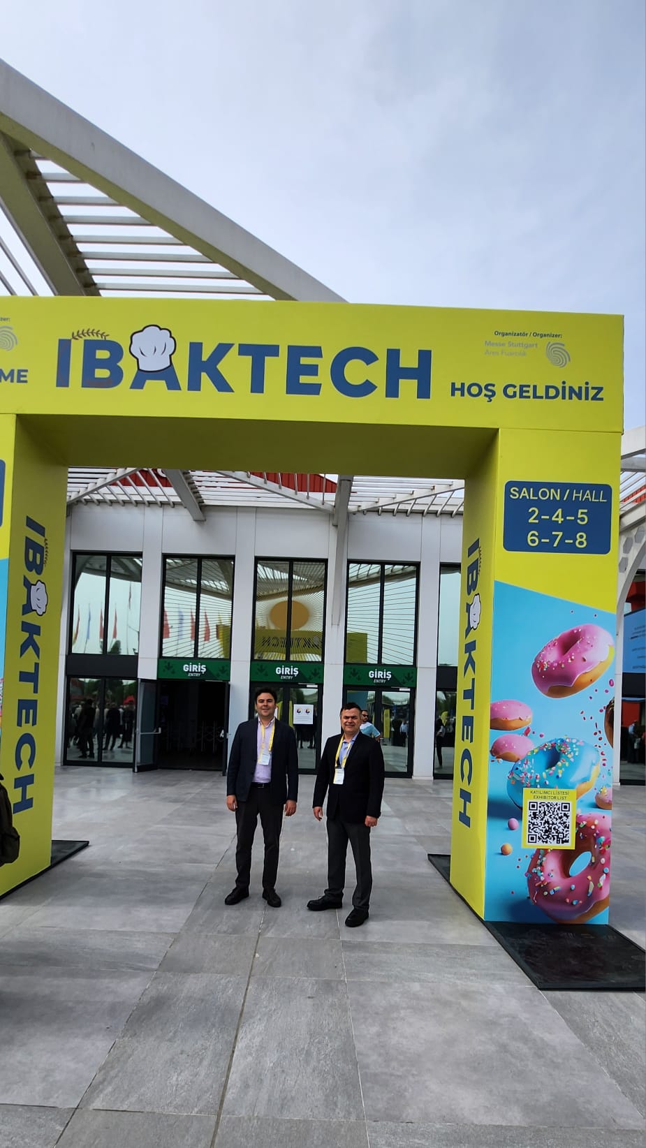 Pakfırın, İstanbul'da düzenlenen IBAKTECH Uluslararası Pastacılık Ve Unlu Mamuller Fuarı'na ziyaretçi olarak katıldı.